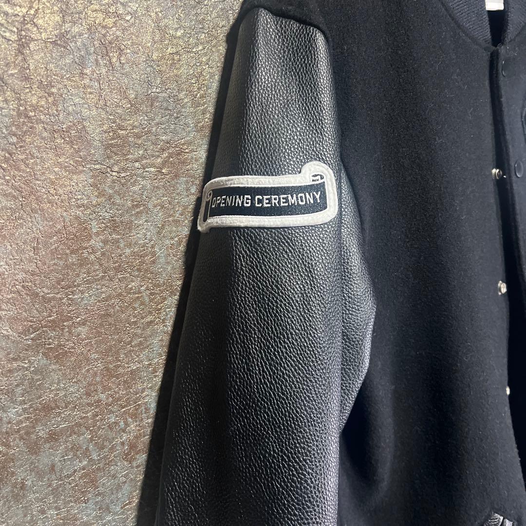 【美品】Opening Ceremony ロングスタジャン ブラック