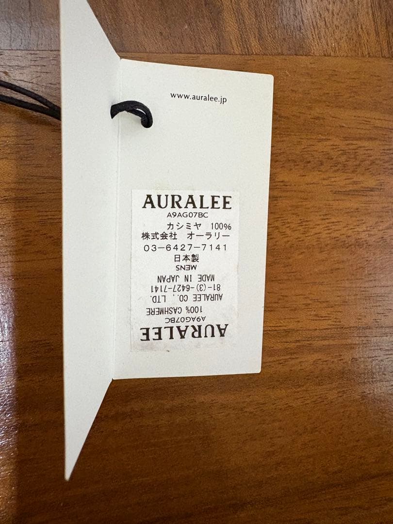 小物 AURALEE BABY CASHMERE KNIT LONG GLOVES