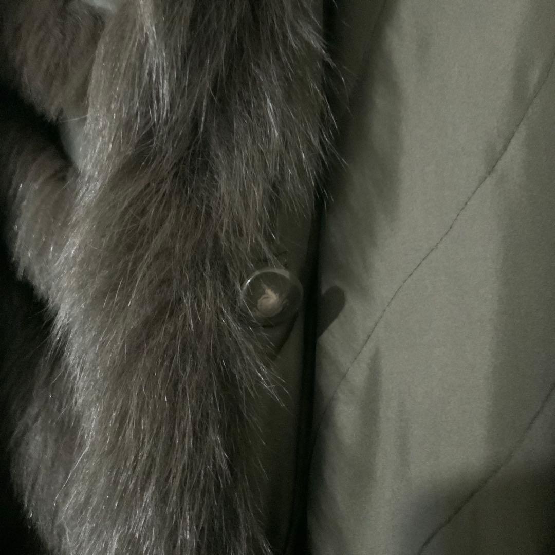 2点おまとめ　美品　フォックス　シルク　リバーシブル　コート　軽い