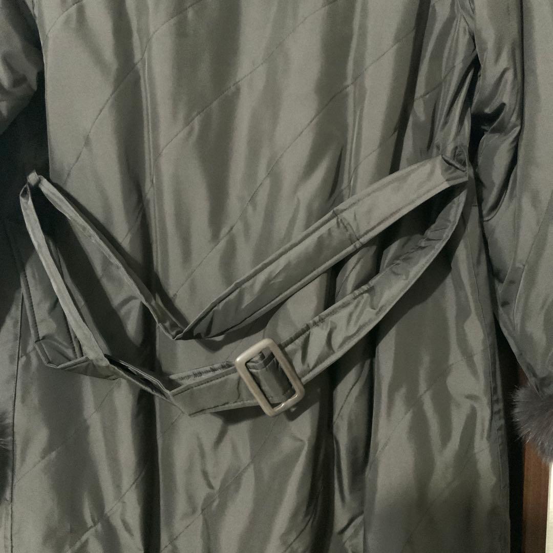 2点おまとめ　美品　フォックス　シルク　リバーシブル　コート　軽い