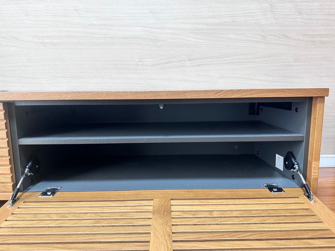 『最終値下げ』 『新品格安』WOODONE sui:ji 無垢の木収納TV台