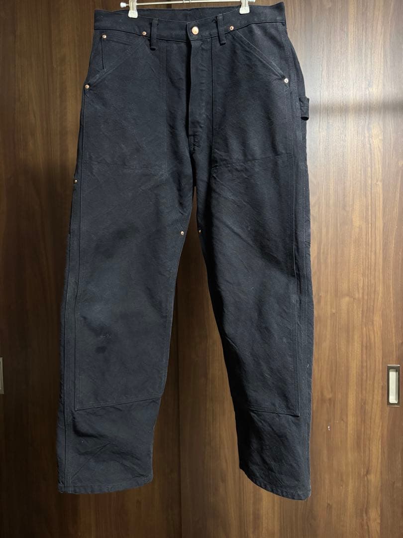 25ss comoli コットンダック ぺインターパンツ2