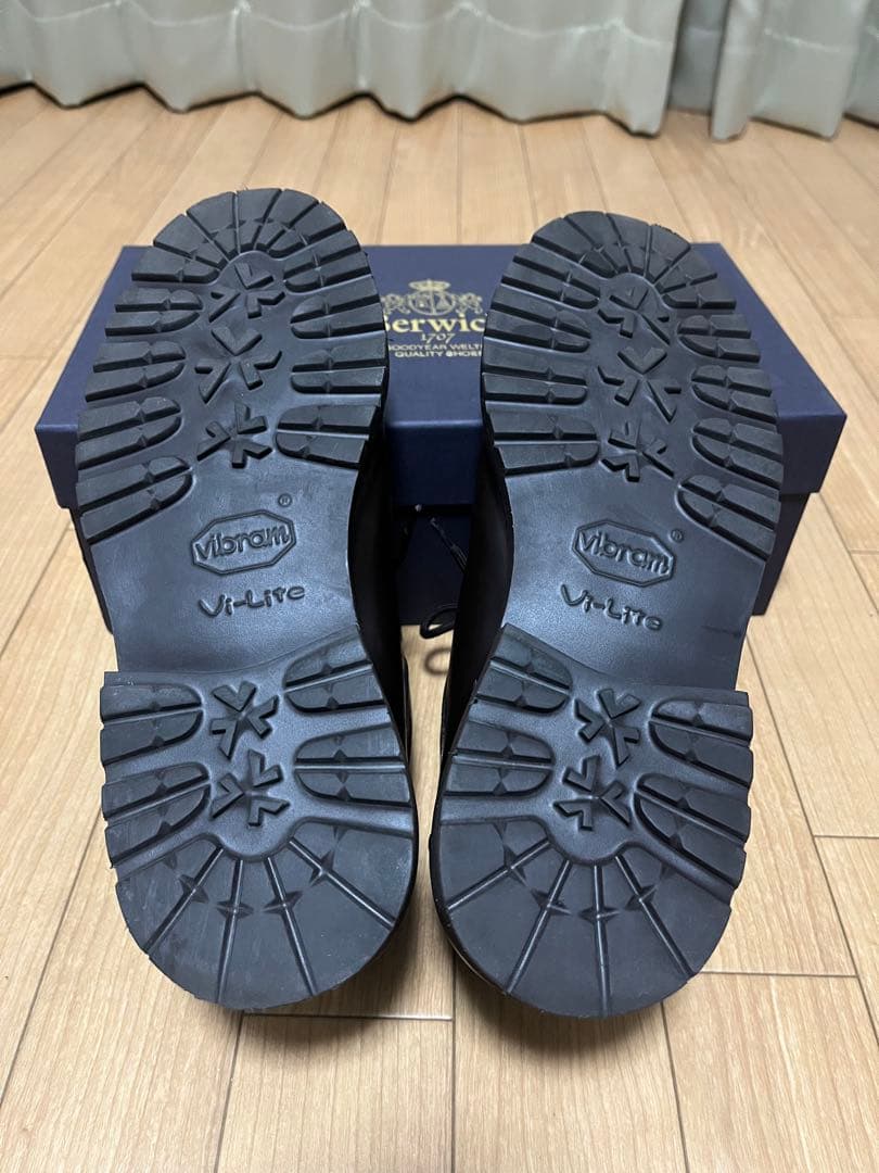 Berwich バーウィック チロリアンシューズ 5337LAVLDB 28cm