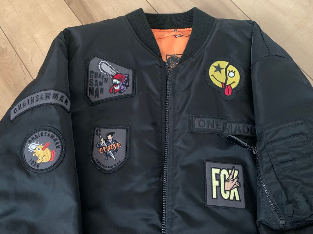 AVIREX チェンソーマン MA-1 2XL