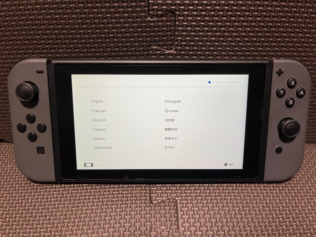 Nintendo Switch 本体 グレー (箱あり・キャリングケース付)