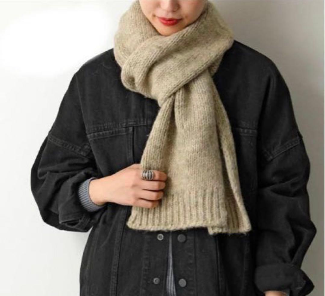 み*様 MAISON MARGIELA メゾンマルジェラ　アルパカウールマフラー