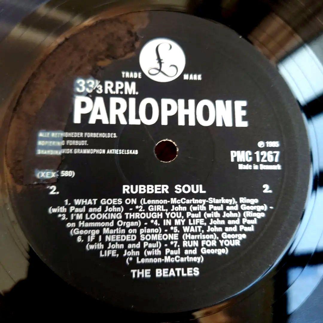 デンマーク盤THE BEATLES RUBBER SOUL