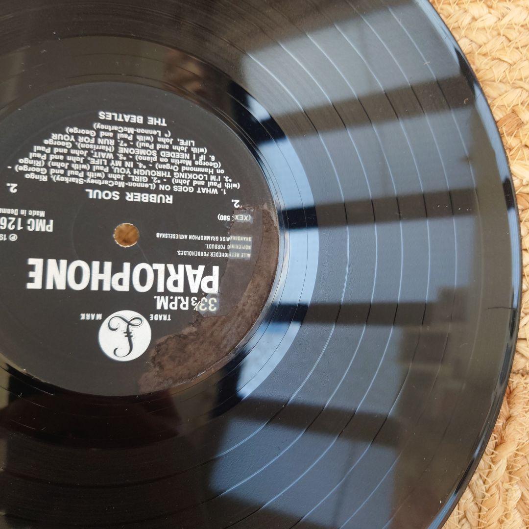 デンマーク盤THE BEATLES RUBBER SOUL