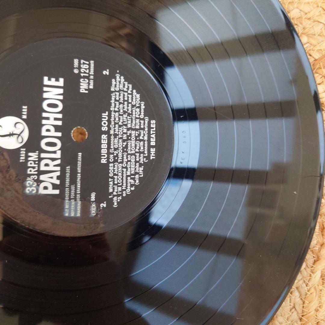 デンマーク盤THE BEATLES RUBBER SOUL