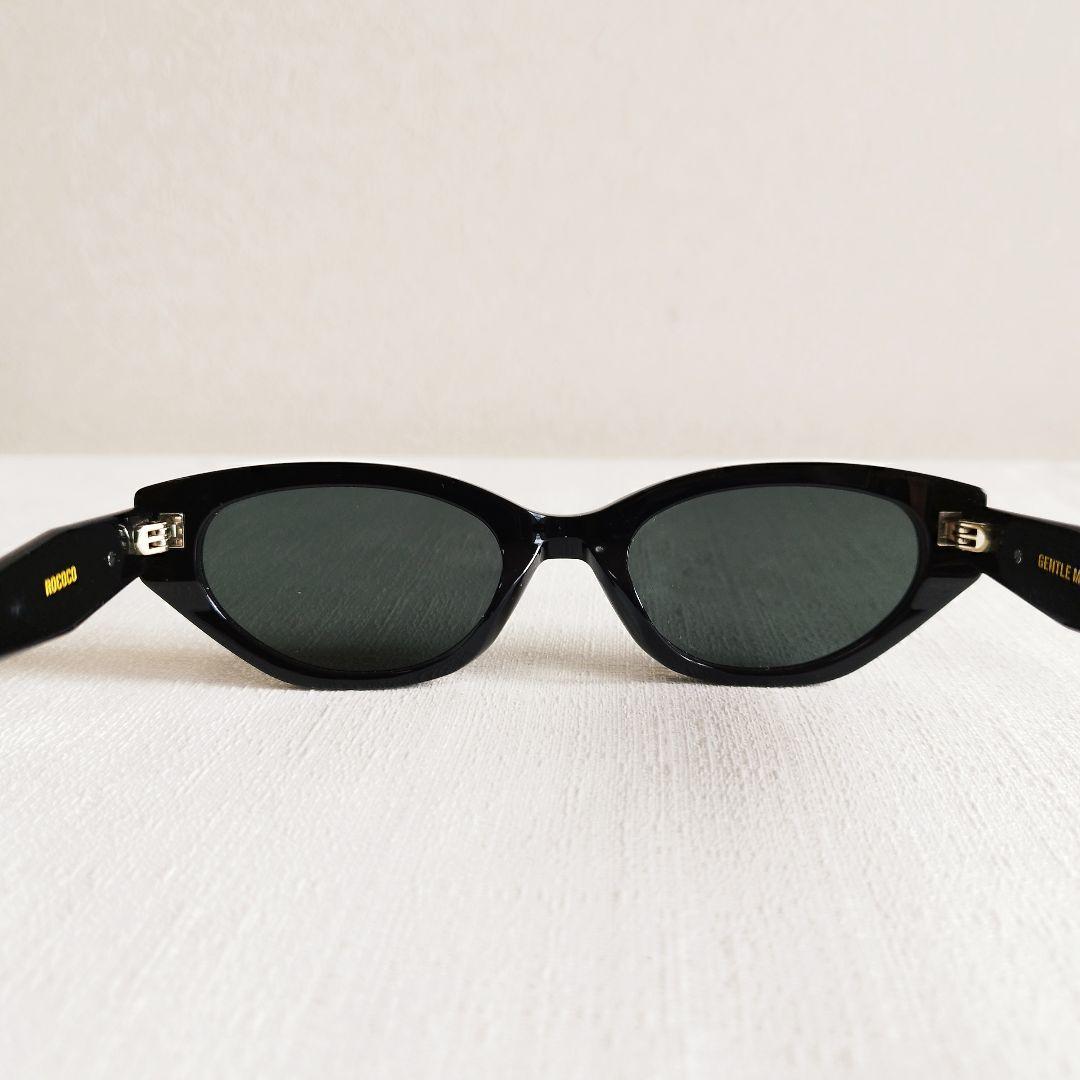 良品✨ジェントルモンスター　サングラス　ROCOCO01　ブラック　セルフレーム