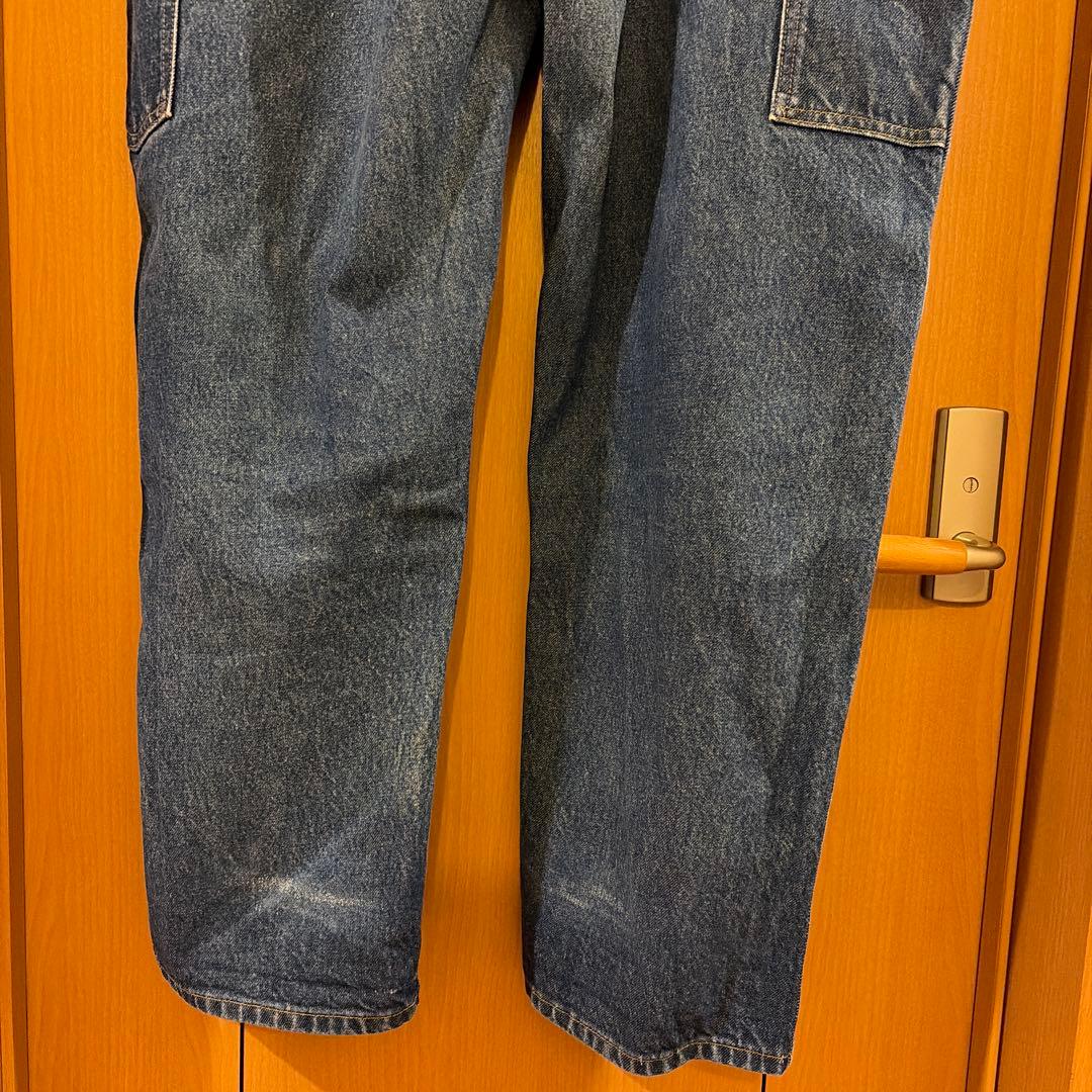W38xL30 カーハート デニムペインターパンツ ダブルニー メキシコ製 ④