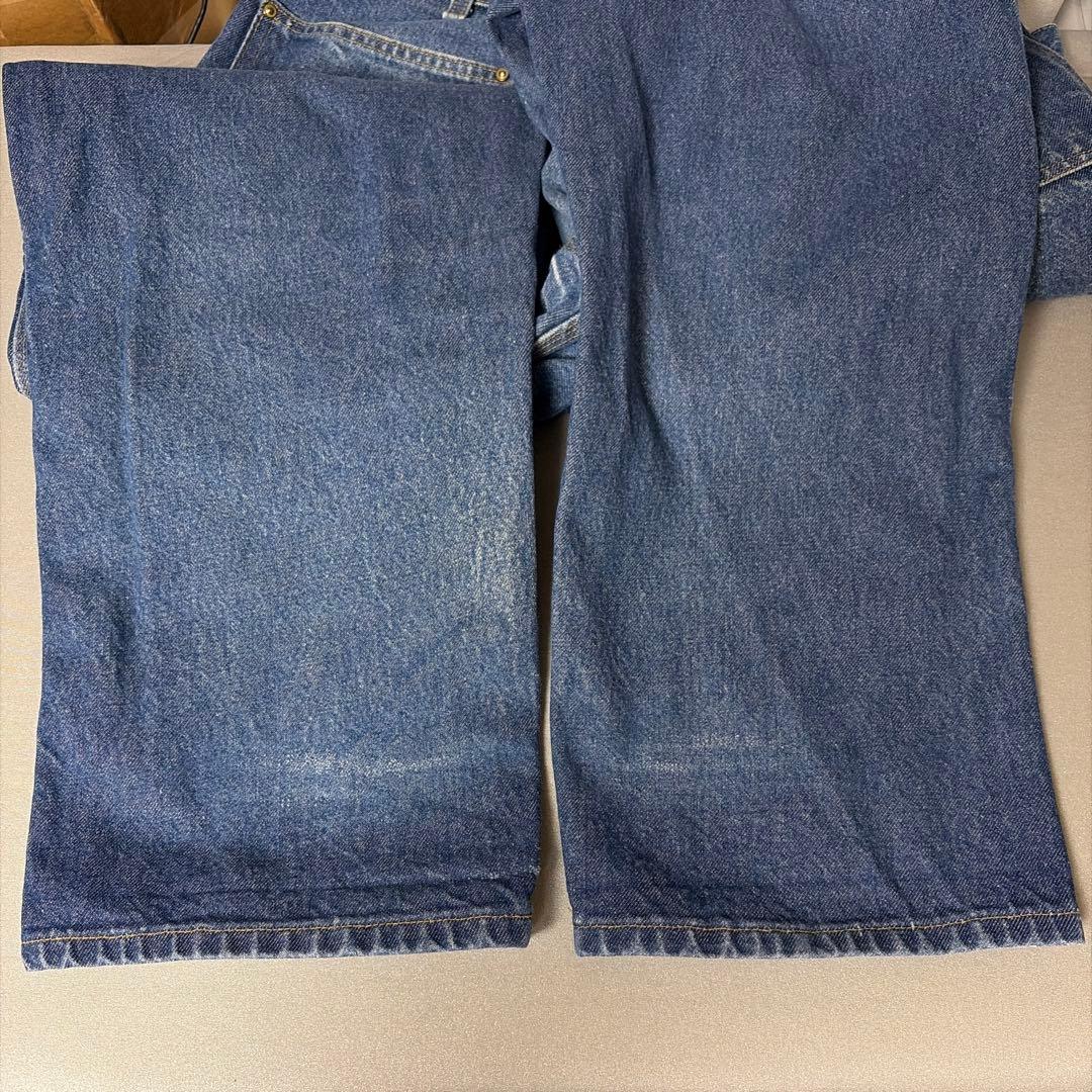 W38xL30 カーハート デニムペインターパンツ ダブルニー メキシコ製 ④