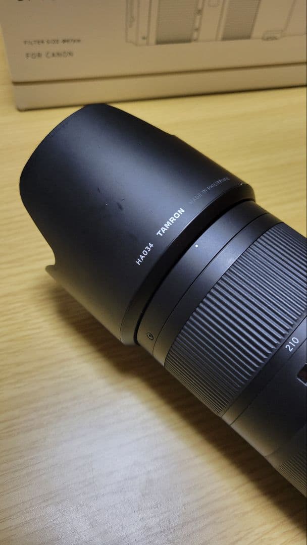 TAMRON 70-210mm F4 【キヤノンEFマウント用】