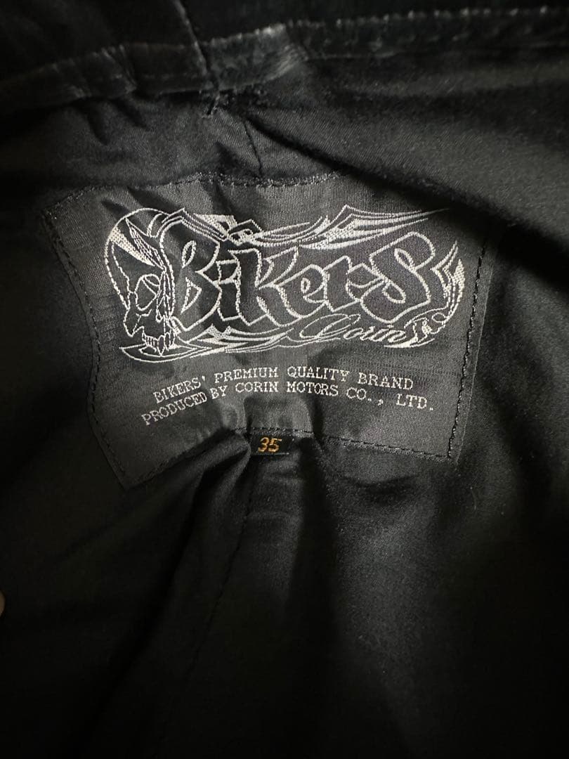 本革　レザーパンツ ブラック　ストレートスタイル　35in