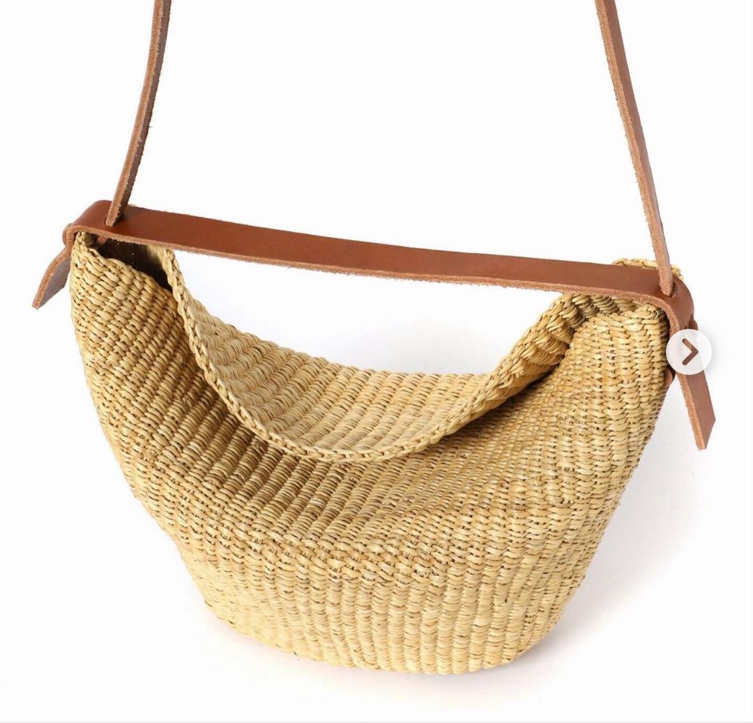 plage INES BRESSAND MINI CROISSANT バッグ