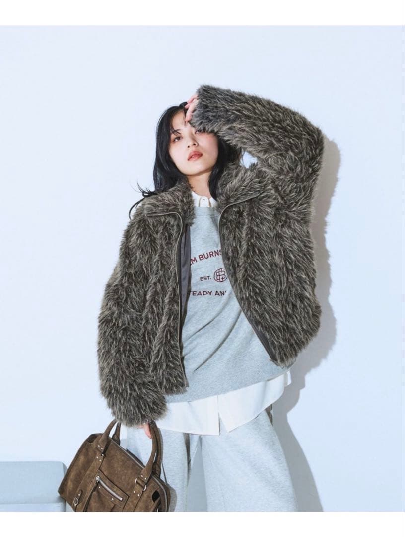 MIXカラーファーブルゾン