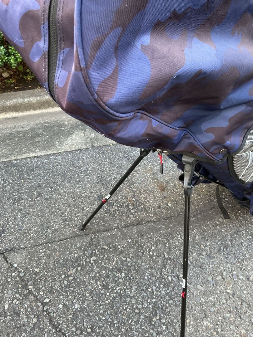 RLX POLO GOLF ポロゴルフ スタンドキャディバッグ ネイビー迷彩柄