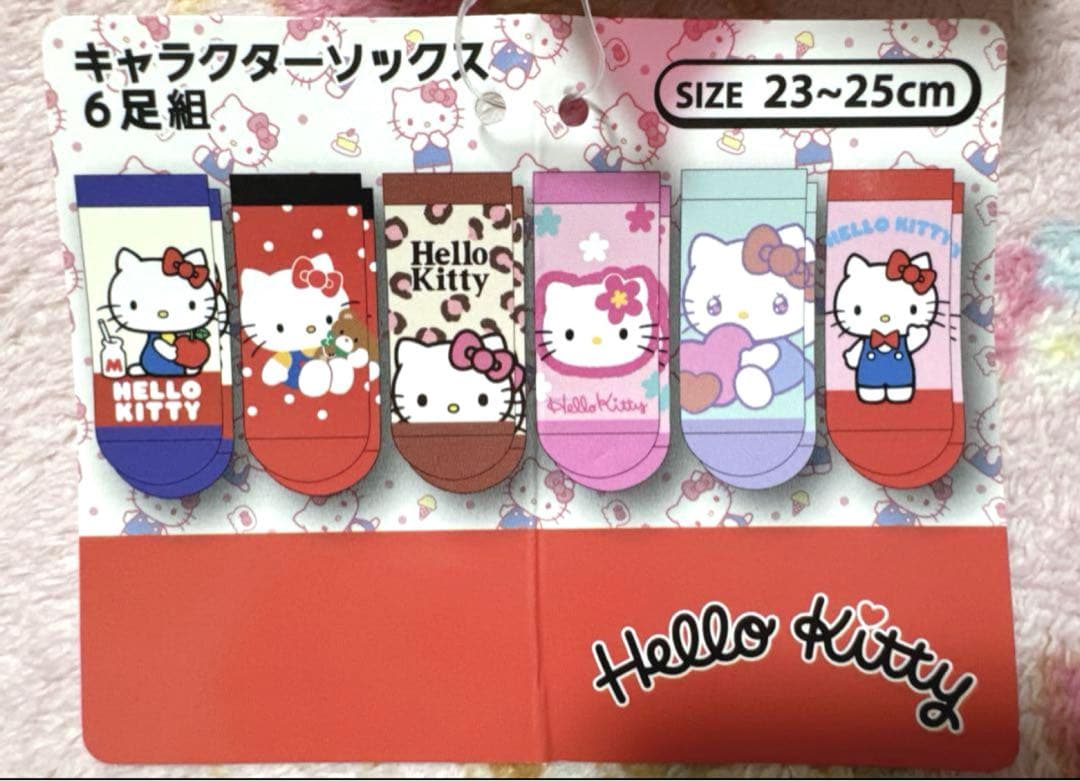 ハローキティ ソックス まとめ売り ご当地キティちゃん