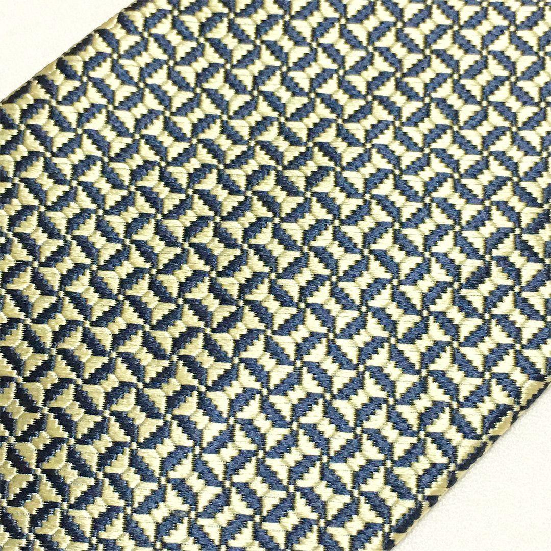 未使用級 H織りタイ ファソネH柄 エルメス HERMES ネクタイ アイボリー