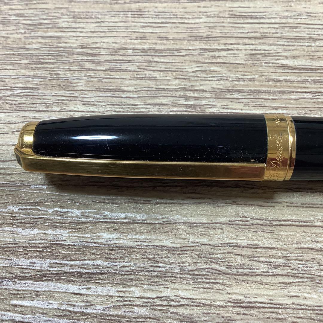 Dupont 万年筆　M K14 黒　ラッカー仕上げ