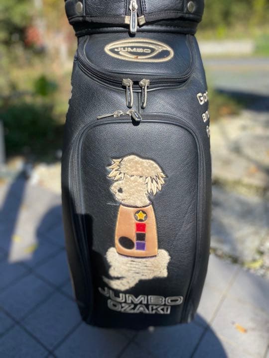 激レア！希少！ジャンボ尾崎112勝記念限定キャディバッグ ミエコウエサコ