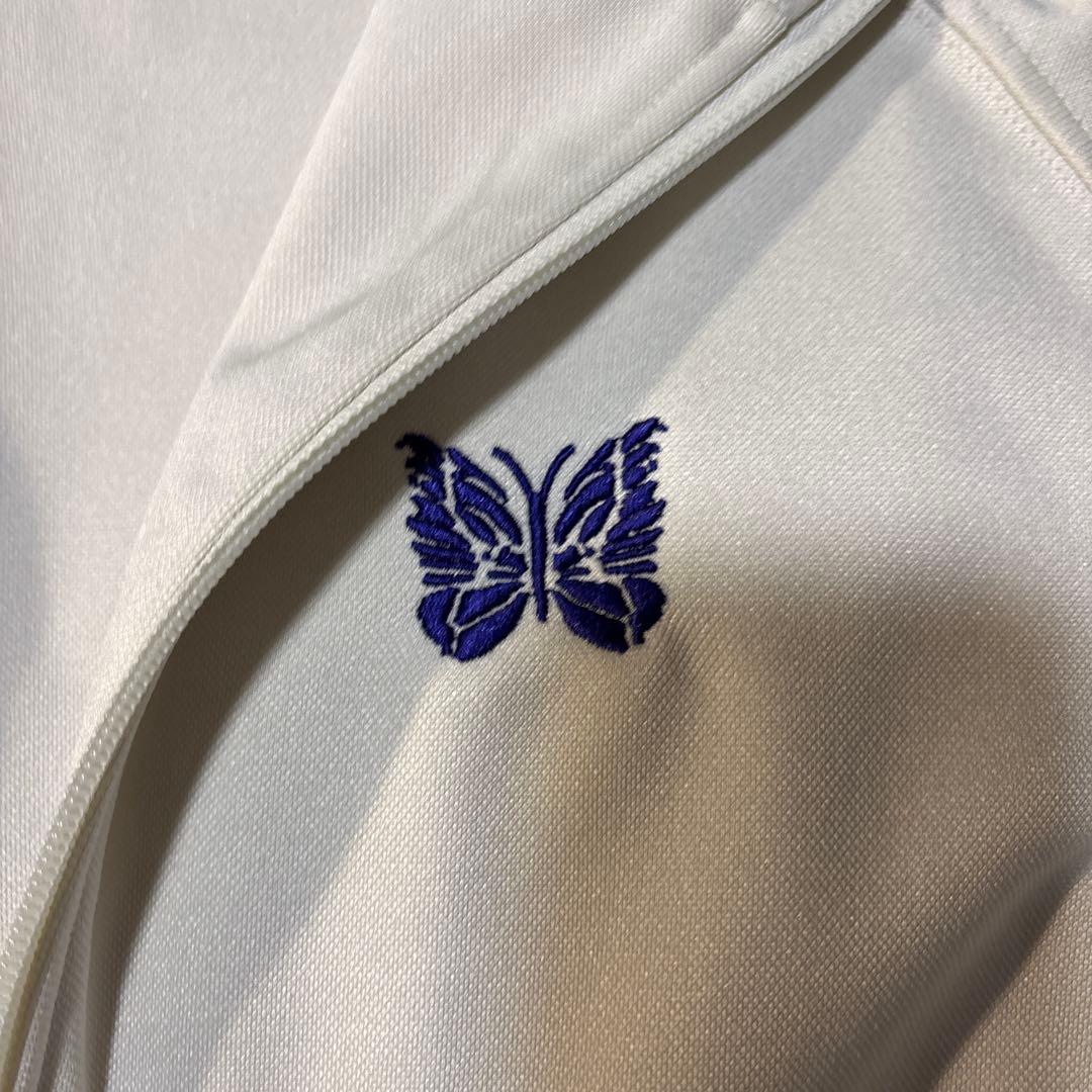 Needles ホワイト ジャージ、トラックジャケットLサイズ