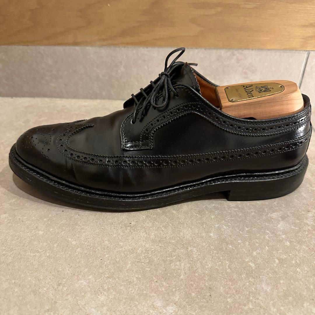 オールデン　コードバン　#9751　7 1/2　ブラック　シューツリー、袋付