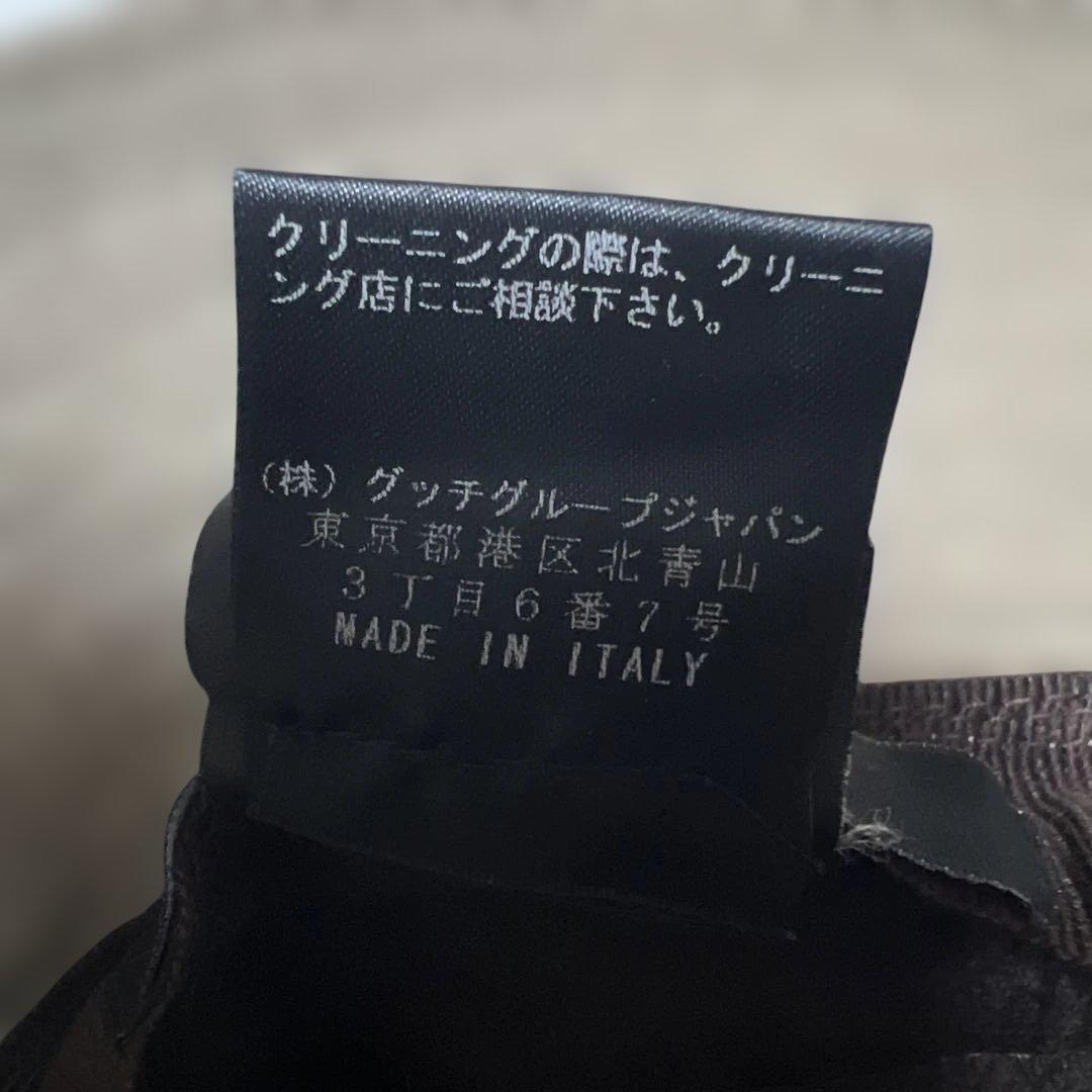 グッチ　バケットハット/キャンバス/無地/レディース