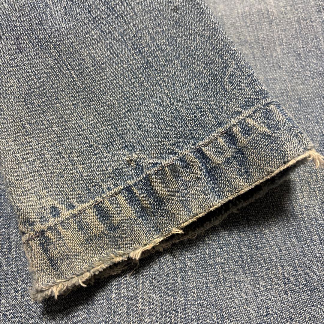 40s usnavy ショールカラーデニムジャケット