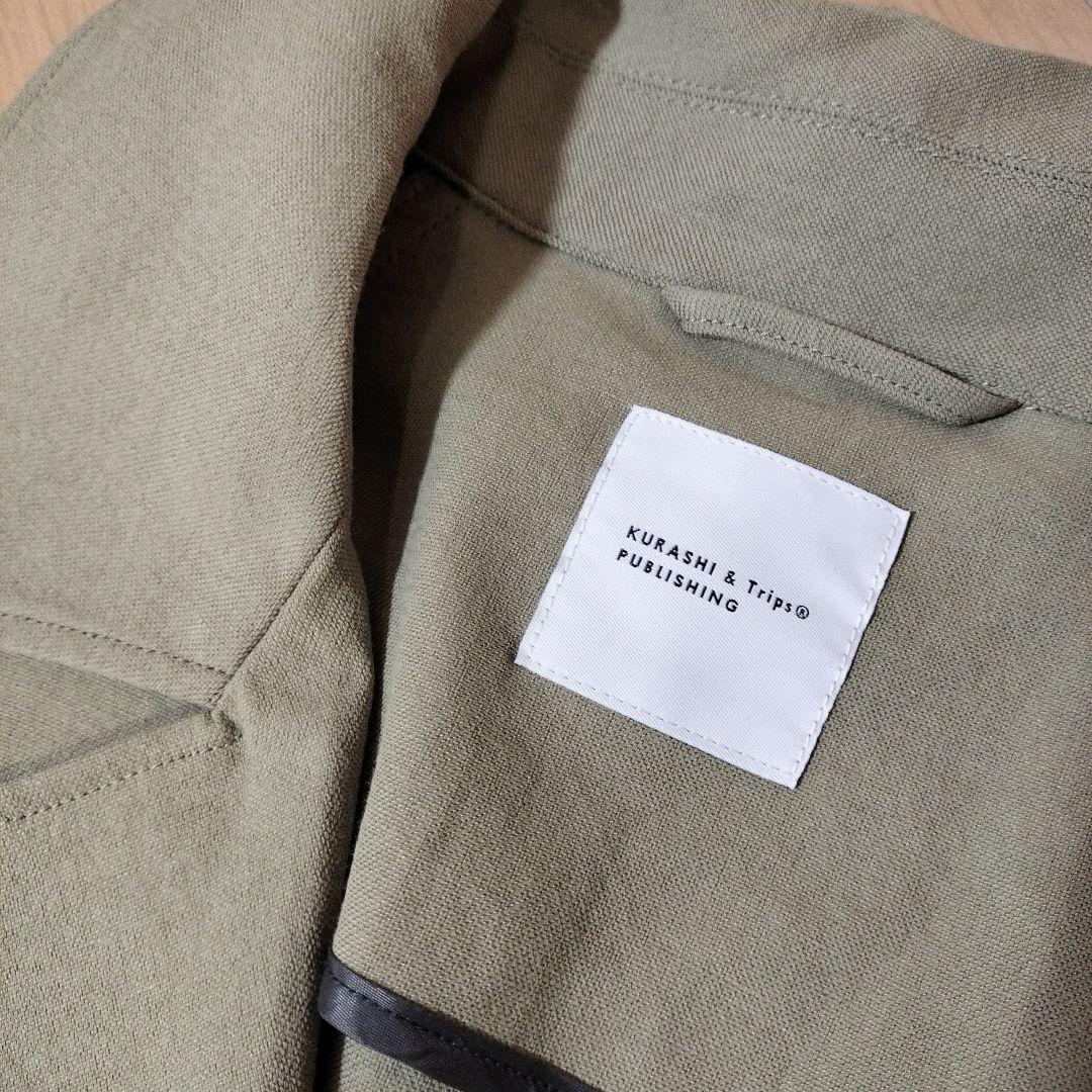 【美品】北欧暮らしの道具店 香菜子さんとつくった着回し頼れるコート ライトカーキ