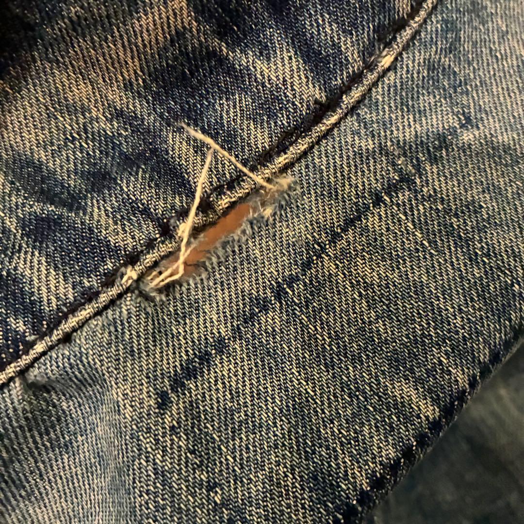 LEVI’S 70505ビッグE 70s USA製 デニムジャケット 4th