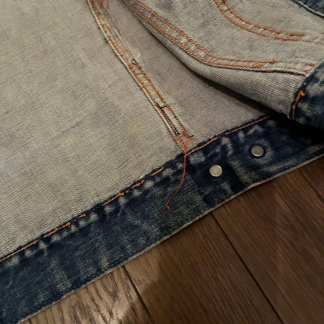 LEVI’S 70505ビッグE 70s USA製 デニムジャケット 4th