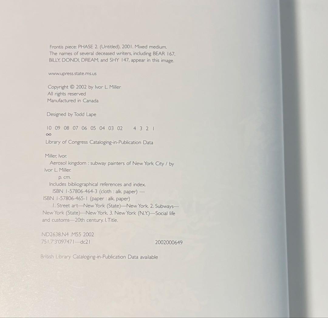 Aerosol Kingdom Ivor Miller 洋書 グラフィティ