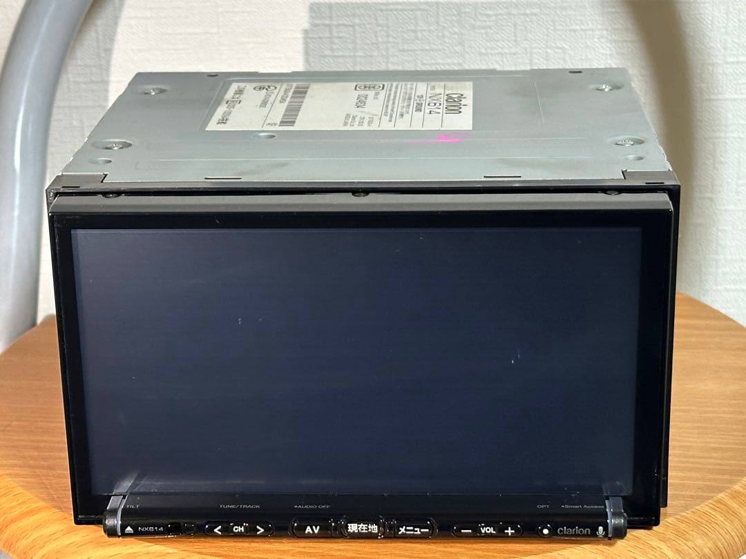 Clarion NX614 カーナビ 画面良好 動作確認済み 即使用OK