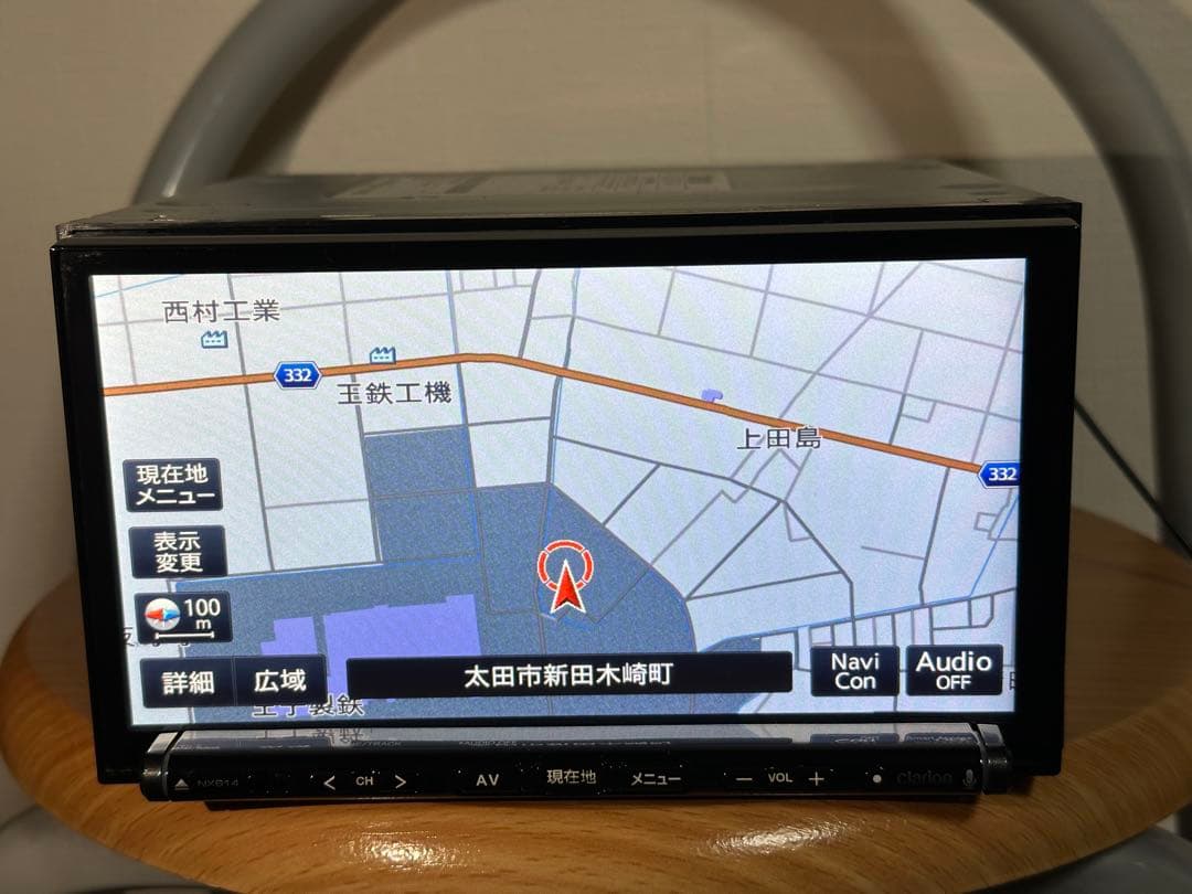 Clarion NX614 カーナビ 画面良好 動作確認済み 即使用OK
