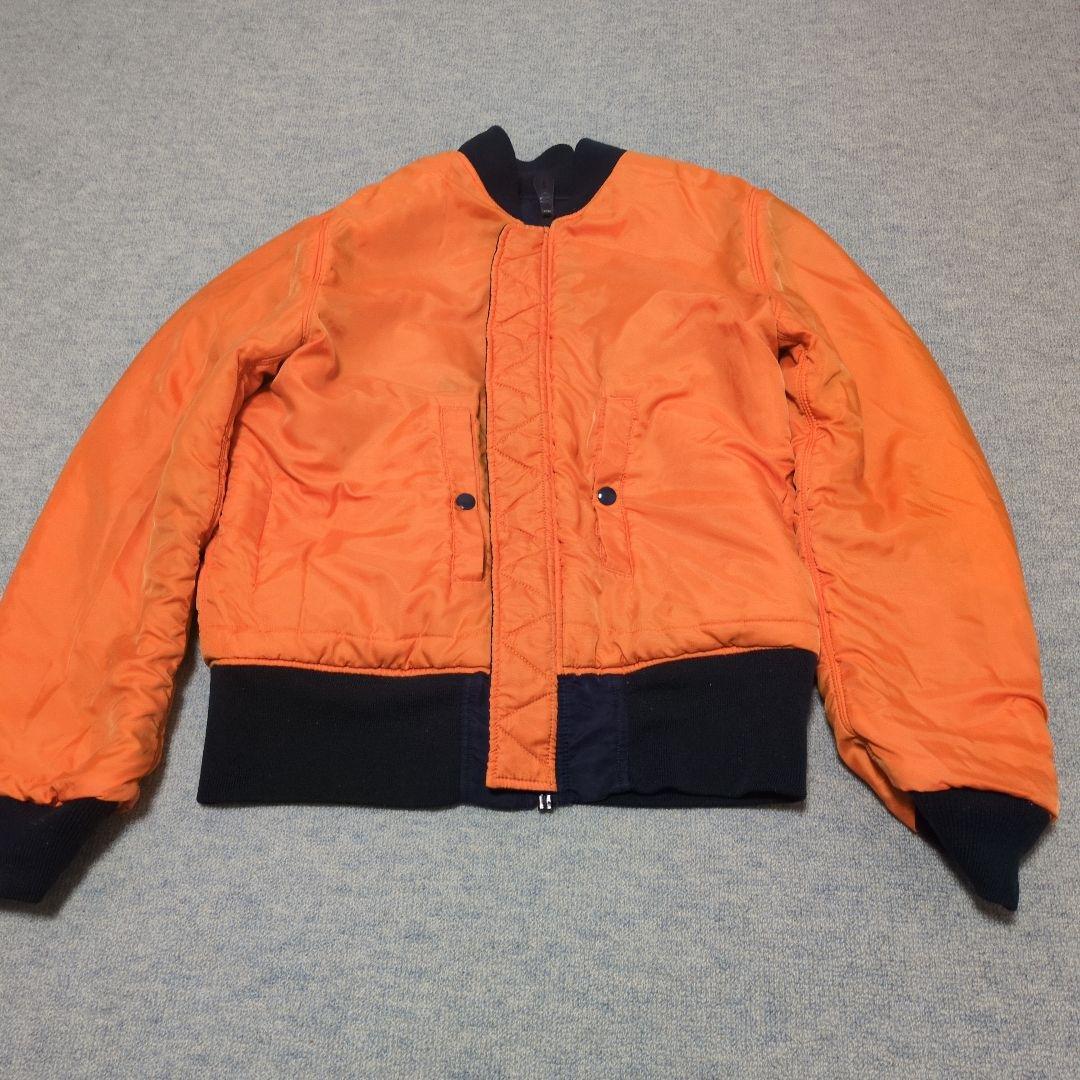 ALPHA INDUSTRIES MA-1 フライトジャケット ネイビー М