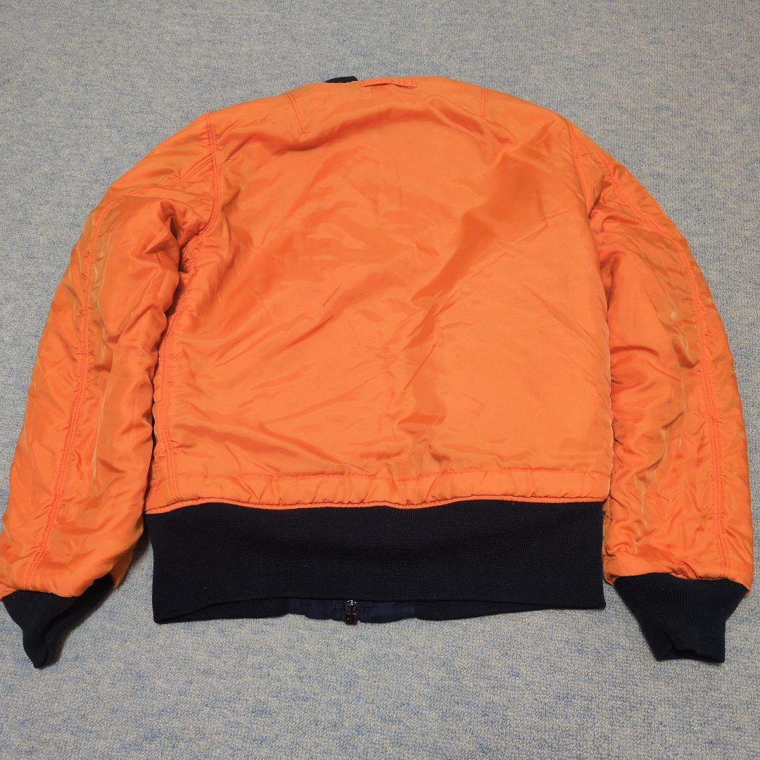 ALPHA INDUSTRIES MA-1 フライトジャケット ネイビー М