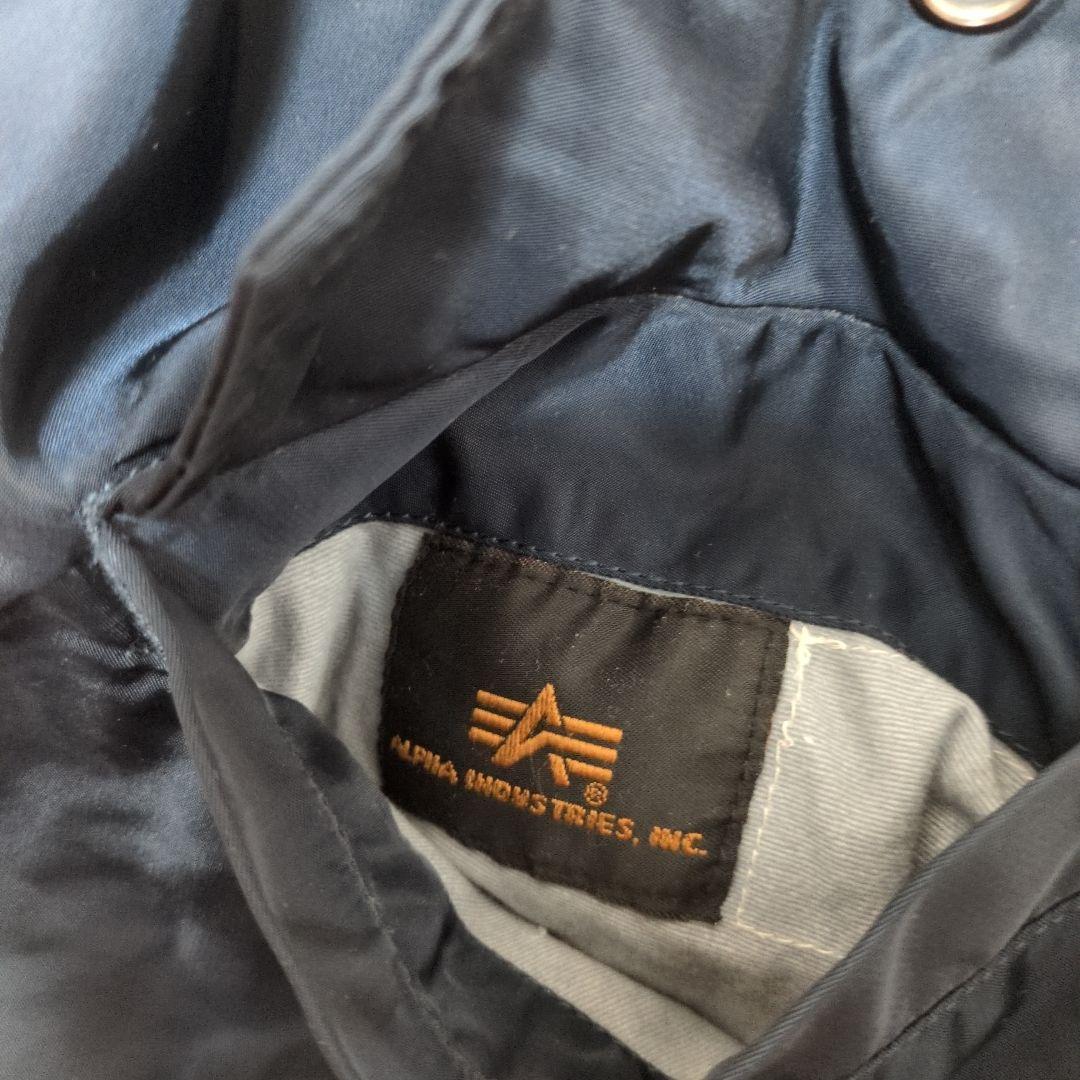 ALPHA INDUSTRIES MA-1 フライトジャケット ネイビー М