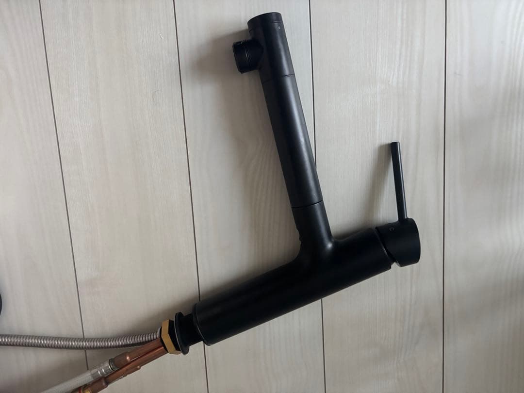 あみたろう　Takagi ブラック ビルトイン浄水器