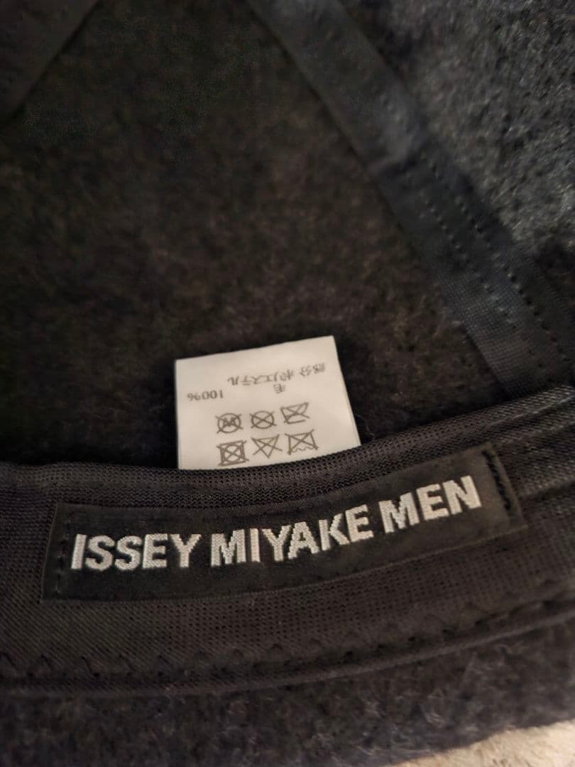ISSEY MIYAKE MEN ウール フェルト スリット ハット
