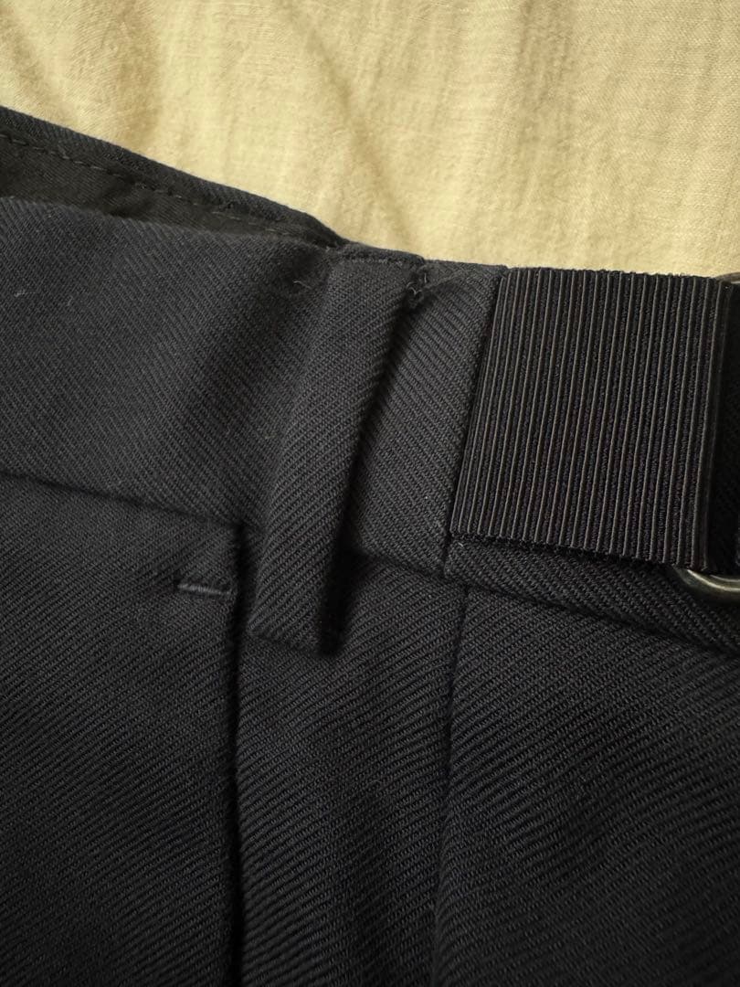 DRIES VAN NOTEN ネイビー スラックス サイズ48