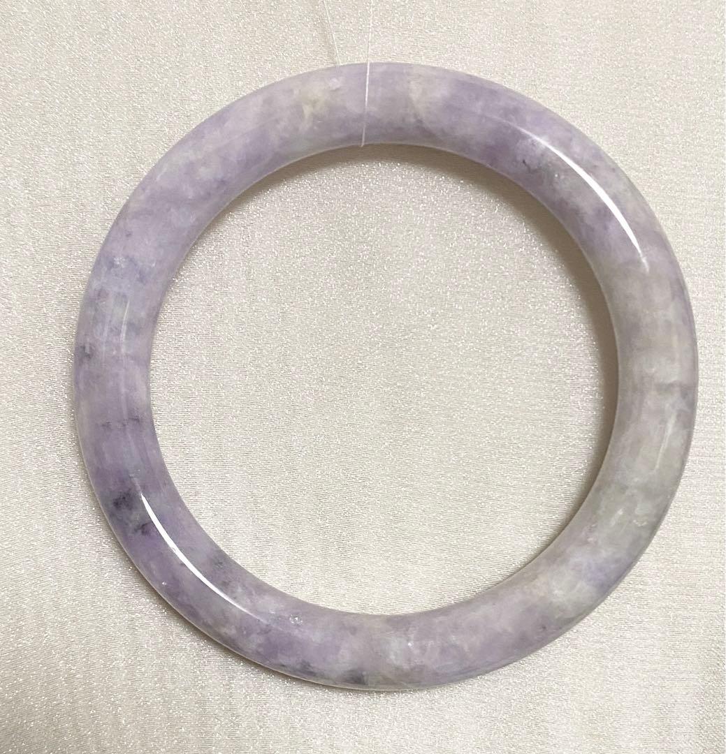 翡翠バングル　ラベンダー　プリンセス
