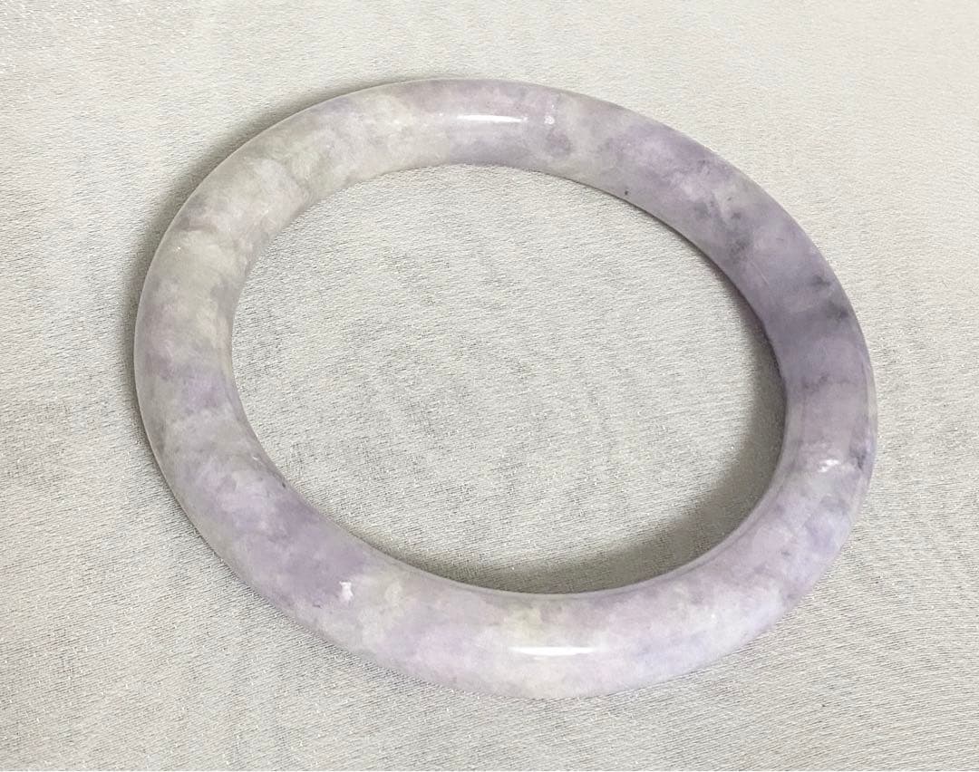 翡翠バングル　ラベンダー　プリンセス