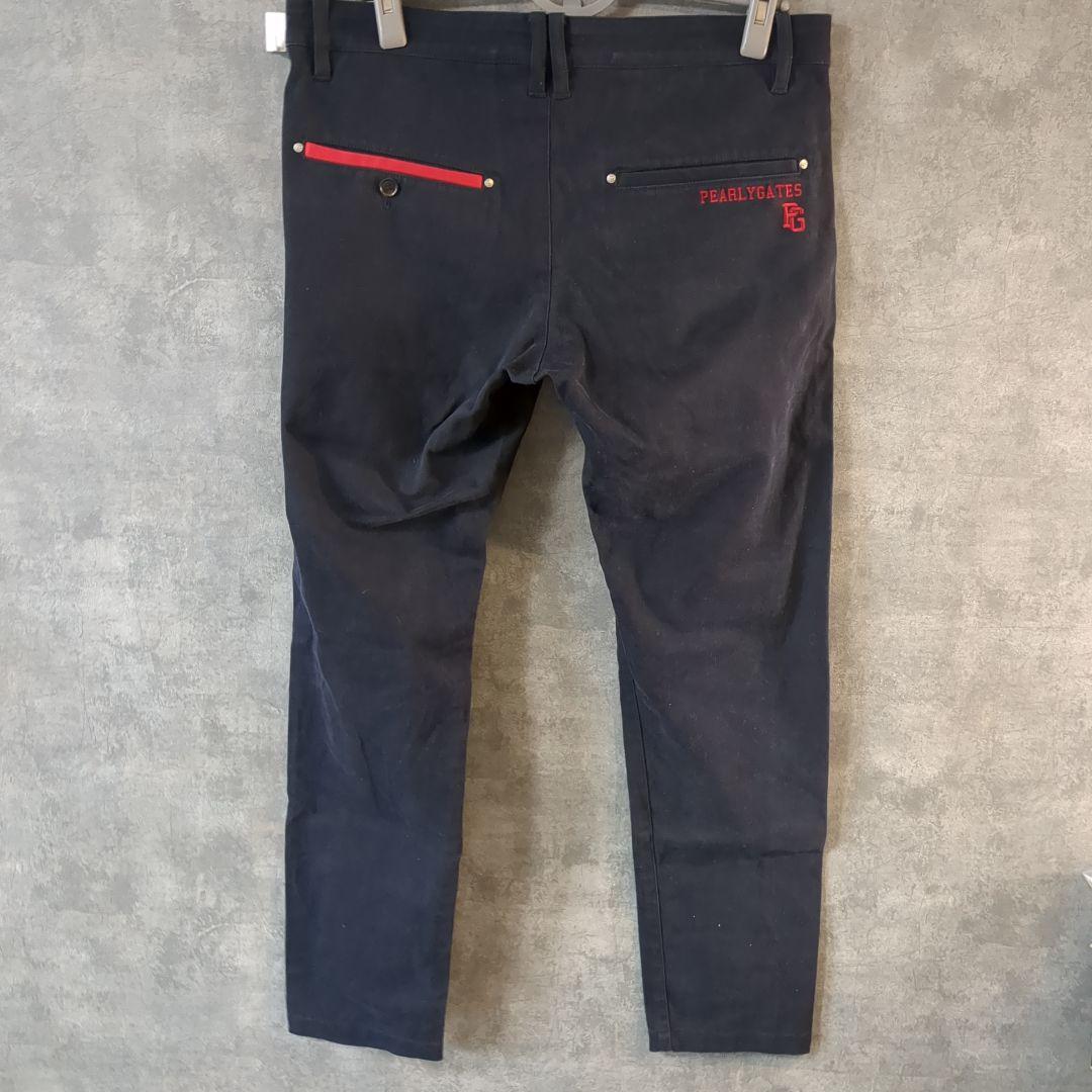 パーリーゲイツ　ネイビー 　ストレッチパンツ