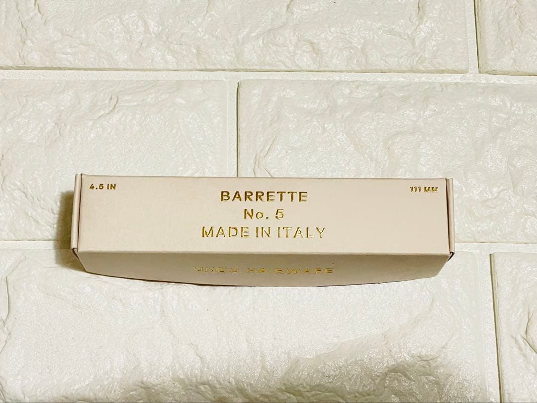 【新品未使用 箱付き】UNDO HAIRWARE / BARETTE