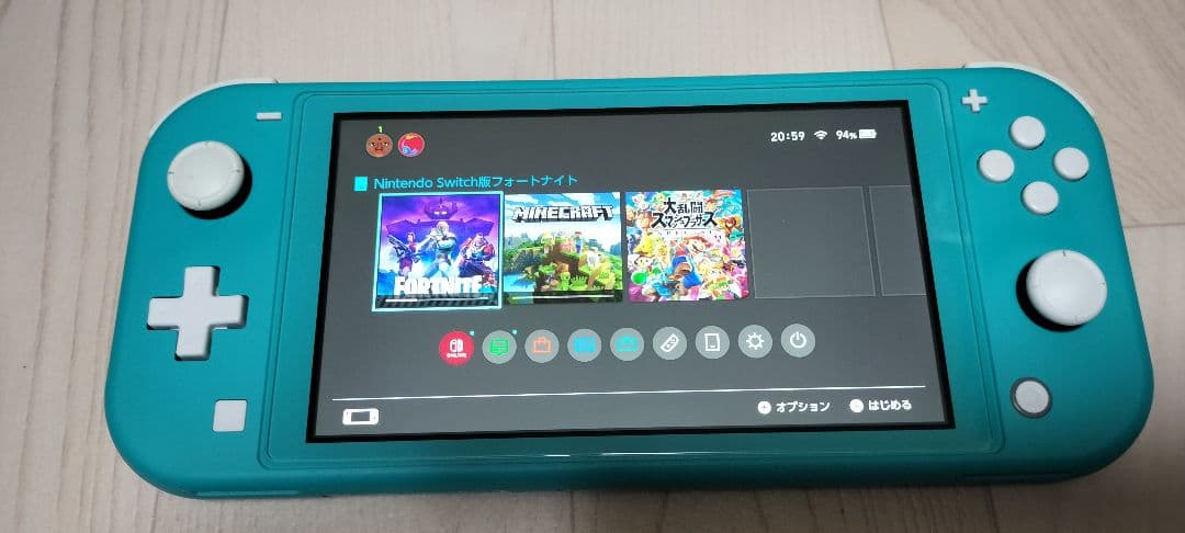 スイッチライト４点セット　本体/カバー/スタンド充電器/ワイヤレス発信機