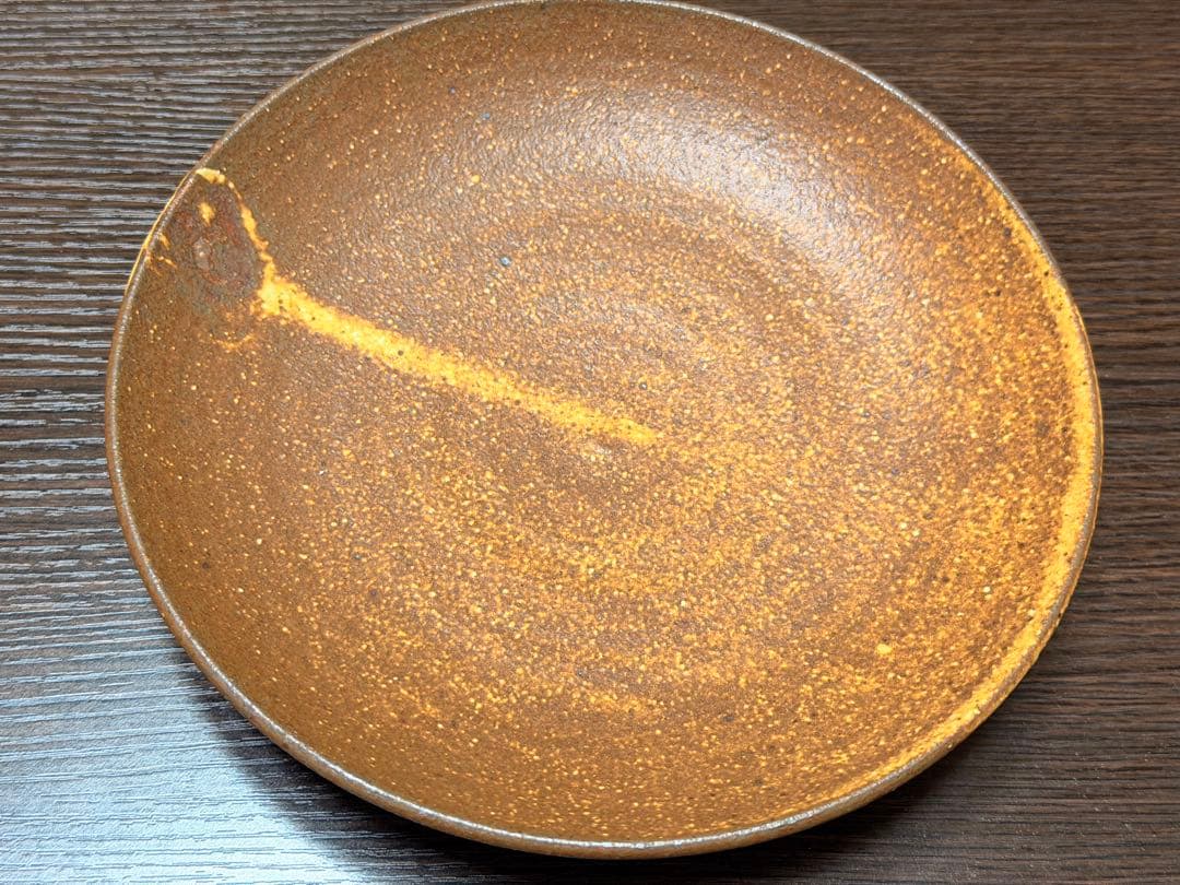 越前焼／皿／そば／新品