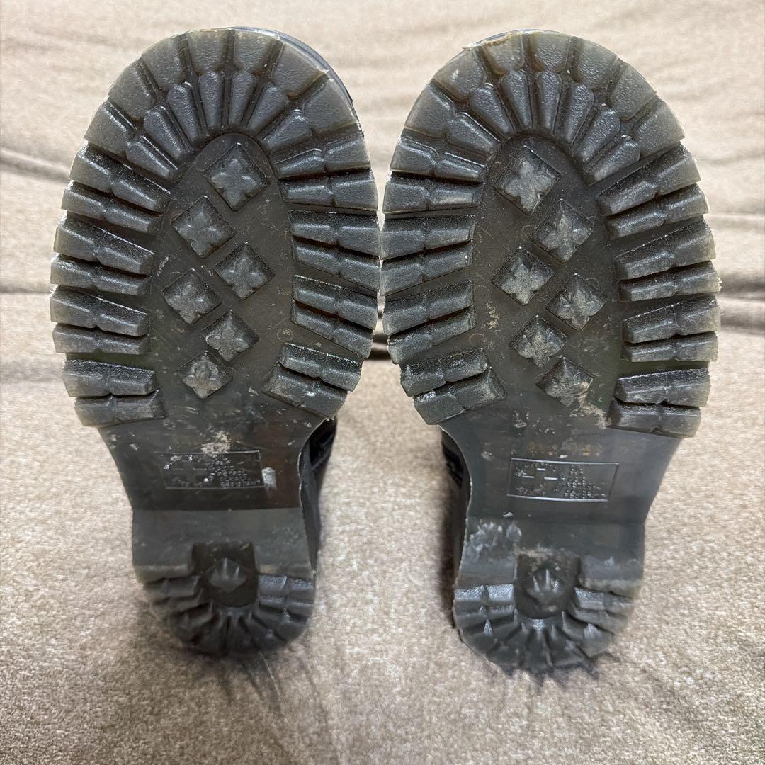 ドクターマーチン 8ホールブーツ 厚底 ジェイドン サイドジップ ブラック