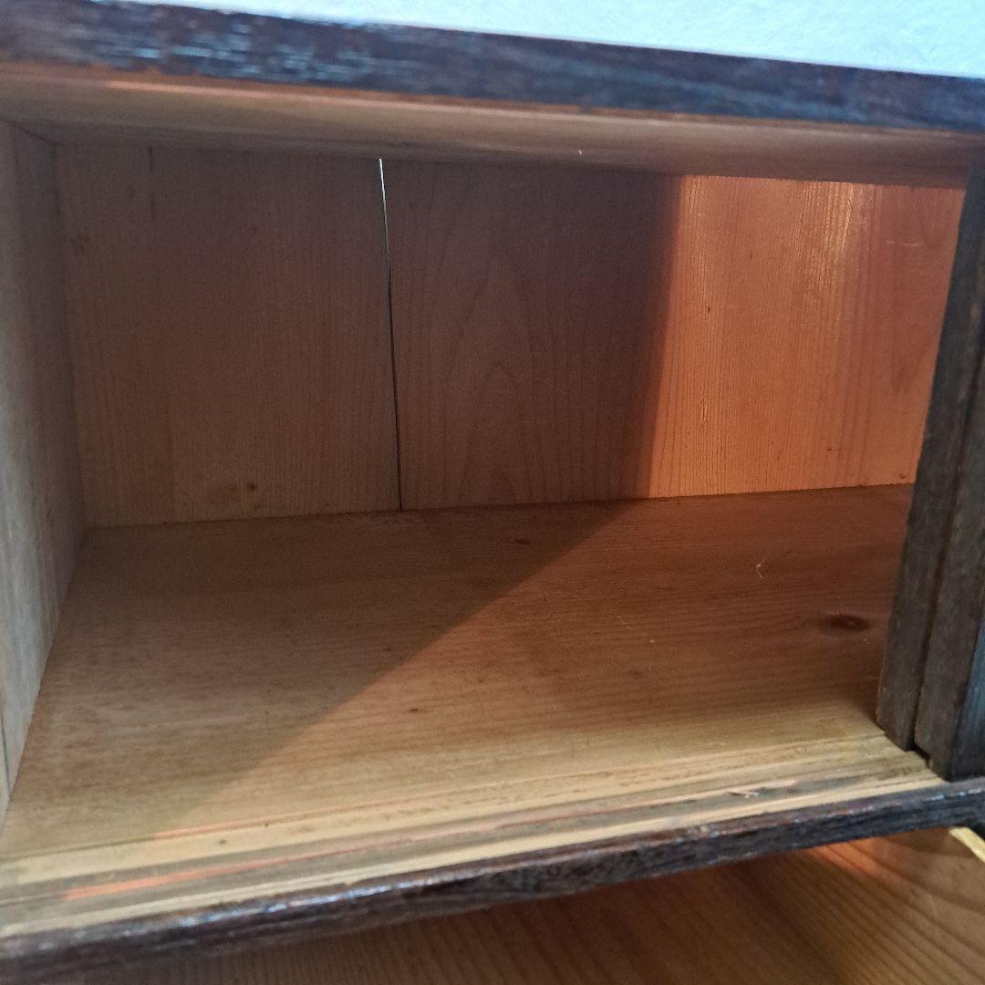 和風 昭和レトロ 水屋箪笥 茶箪笥 古家具 アンティーク古道具