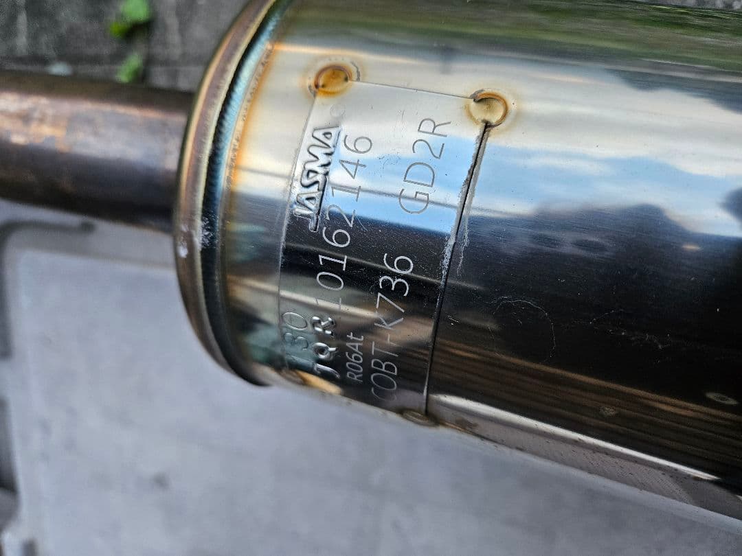 ロッソモデロ　DA17V　エブリィ　ステンレス製デュアルテールマフラー　車検対応